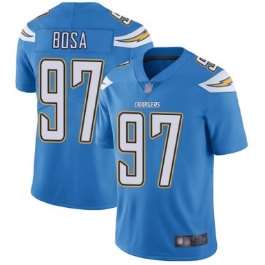 Los Angeles Chargers NFL Football Joey Bosa Electric Blue Jersey Men Limited  #97 Alternate Vapor Untouchable